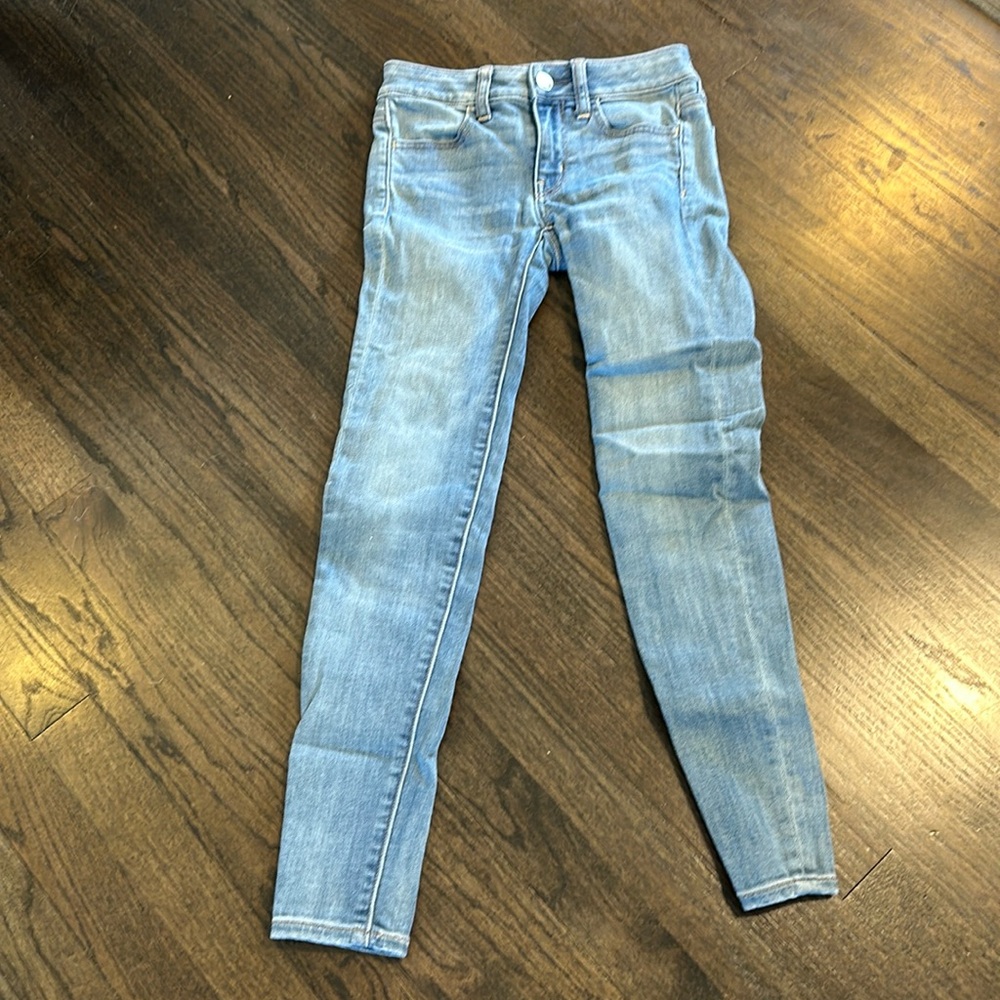 American Eagle Jeggings jeans 00 Short Petite EUC